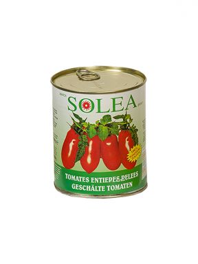 SOLEA WHOLE PEELED TOMATOES 1 kg