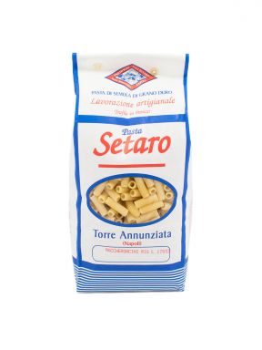 SETARO MACCHERONCINI RIGATI PASTA 2.2 LBS.