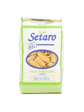 SETARO ORGANIC RIGATONI 500 GR