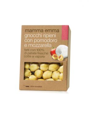MAMMA EMMA FRESH GNOCCHI FILLED WITH TOMATO & MOZZARELLA 350 GR
