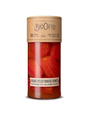 BIO ORTO ORGANIC WHOLE PEELED TOMATOES 550 GR