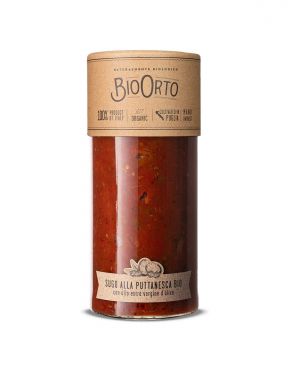 BIO ORTO ORGANIC PUTTANESCA SAUCE 550 GR