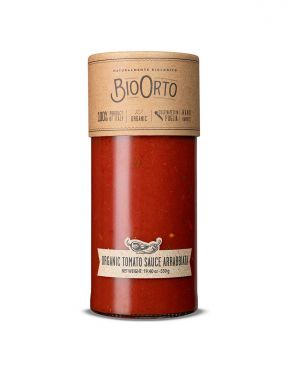 BIO ORTO ORGANIC ARRABIATA SAUCE 550 GR