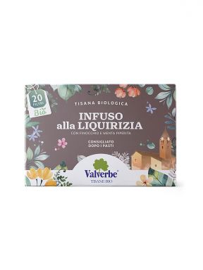 VALVERBE LICORICE TEA 20 BAGS  1.07 oz.