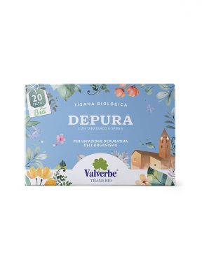 VALVERBE TISANA DEPURA TEA 20 BAGS 1.07 oz.