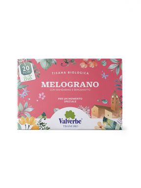 VALVERBE POMEGRANATE TEA 20 BAGS 1.07 oz.
