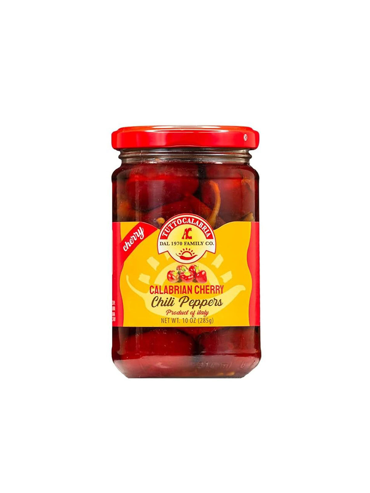 buonitalia: T/C CALABRIAN CHERRY CHILI PEPPERS 10.2 oz.