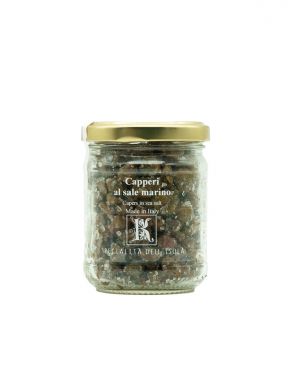 KAZZEN CAPERS FROM PANTELLERIA IGP IN SALT 150 GR