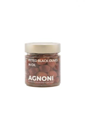 AGNONI LECCINO OLIVE PITTED IN OIL 212 GR