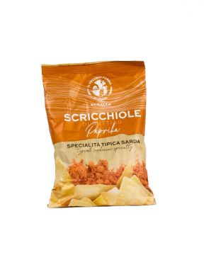 SUNALLE SCRICCHIOLLE PAPRIKA CHIPS 75 GR