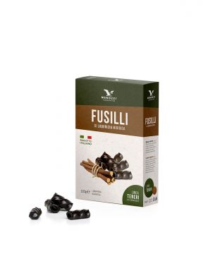 MENOZZI LICORICE FUSILLI 120 GR