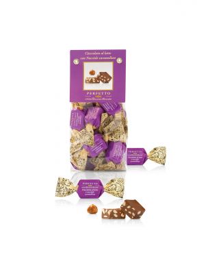 ANT PERFETTO CHOCOLATE CARAMEL W SALTED HAZELNUTS 150 GR