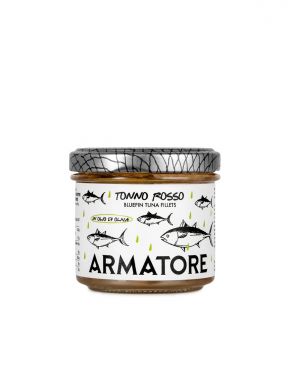 ARMATORE BLUEFIN TUNA FILLETS IN EVOO 110 GR