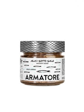 ARMATORE ANCHOVIES IN SALT 7.5 OZ.