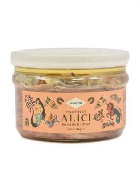 ARMATORE CETARA ANCHOVY FILLETS IN OIL 1,3 KG