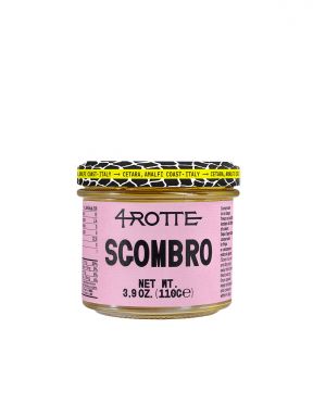 4 ROTTE MACKEREL FILLETS IN OIL 110 GR