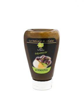 LE QUERCE HONEY AND PISTACHIO CREAM SQUEEZER 8.46 oz.
