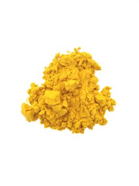 NATURAL YELLOW POWDER (safflower and pumpkin) 1.76 oz.