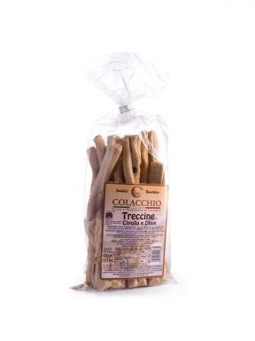 COLACCHIO TRECCINE ONION AND OLIVES 400 G