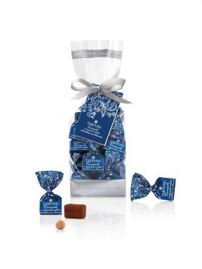 CHOCOLATE CARAMEL/SALTED HAZELNUTS TRUFFLES 200 GR