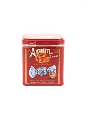 AMARETTI DEL CHIOSTRO CRUNCHY AMARETTI (CUBE TIN) 1.76 oz.