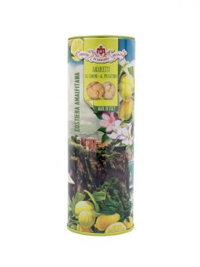 AMARETTI DEL CHIOSTRO SOFT LEMON & PISTACHIO (TIN) 3.52 oz.