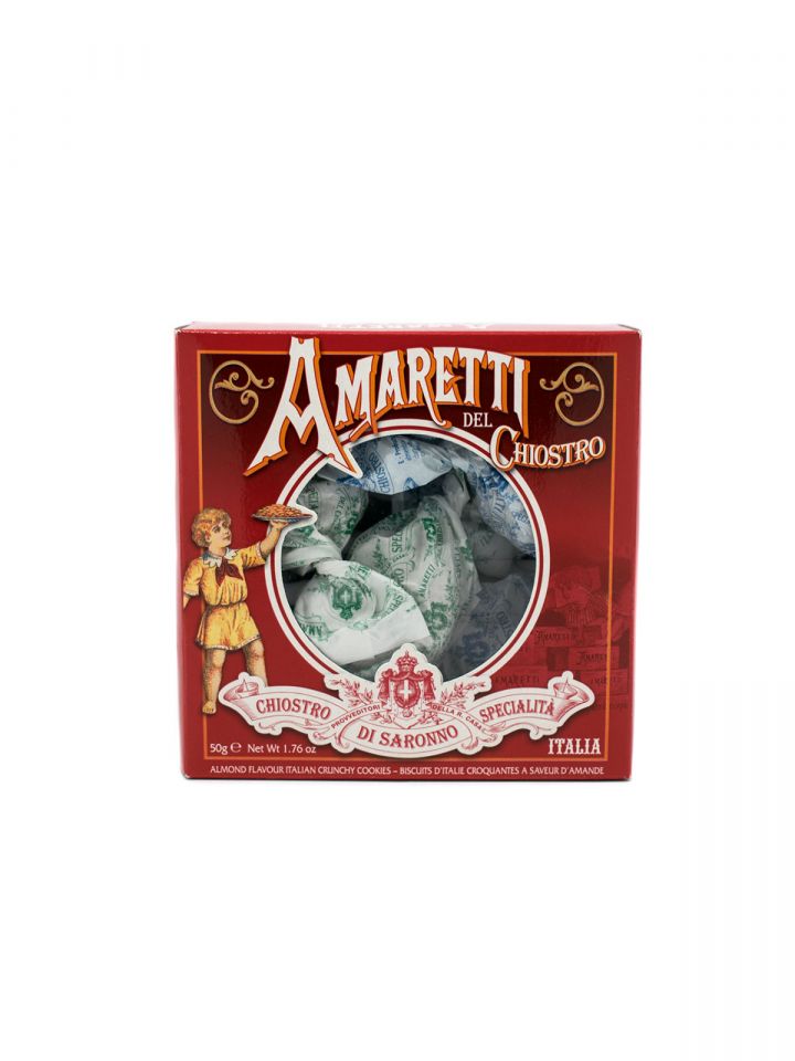 ALL ABOUT ALMODO[´]VAR BOX〈5000セット限定生産・ buonitalia: AMARETTI DEL CHIOSTRO (WINDOW BOX) 1.76 oz.