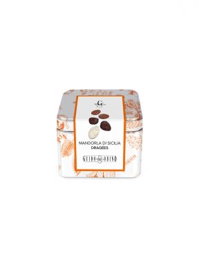 GOBINO DARK CHOCOLATE COVERED ALMONDS 120 GR